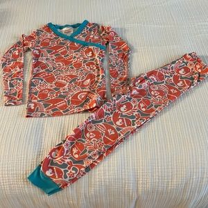 Hanna Andersson Holiday Pajamas Size 6-7 (120cm)